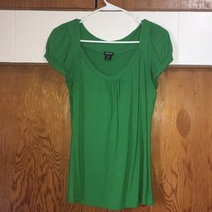 Maurices Size Medium Top Green ~ Gently Worn